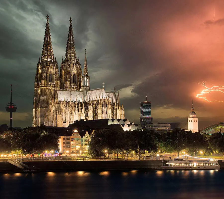 After: Cologne Cathedral, North Rhine-Westphalia, Germany
